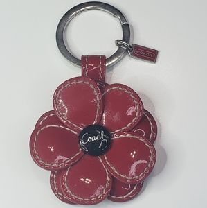 EUC Coach Poppy key chain